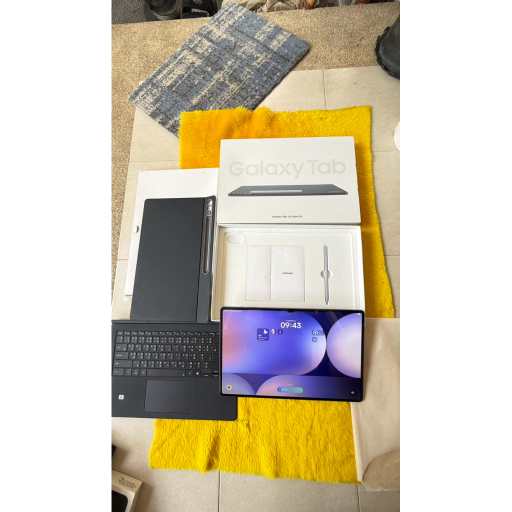 # Samsung Galaxy Tab S10 Ultra5G-12/512GB+พร้อมคีย์บอร์ดแท้เครื่องศูนย์ได้ชุดใหญ่ไปเลย