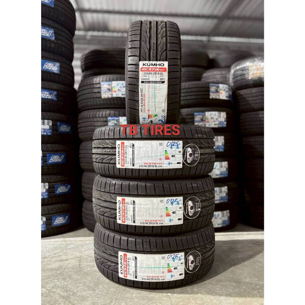 ยางรถยนต์ 235/40R18 ECSTA PS31 95W XL // KUMHO (ยางใหม่ปี 2025)