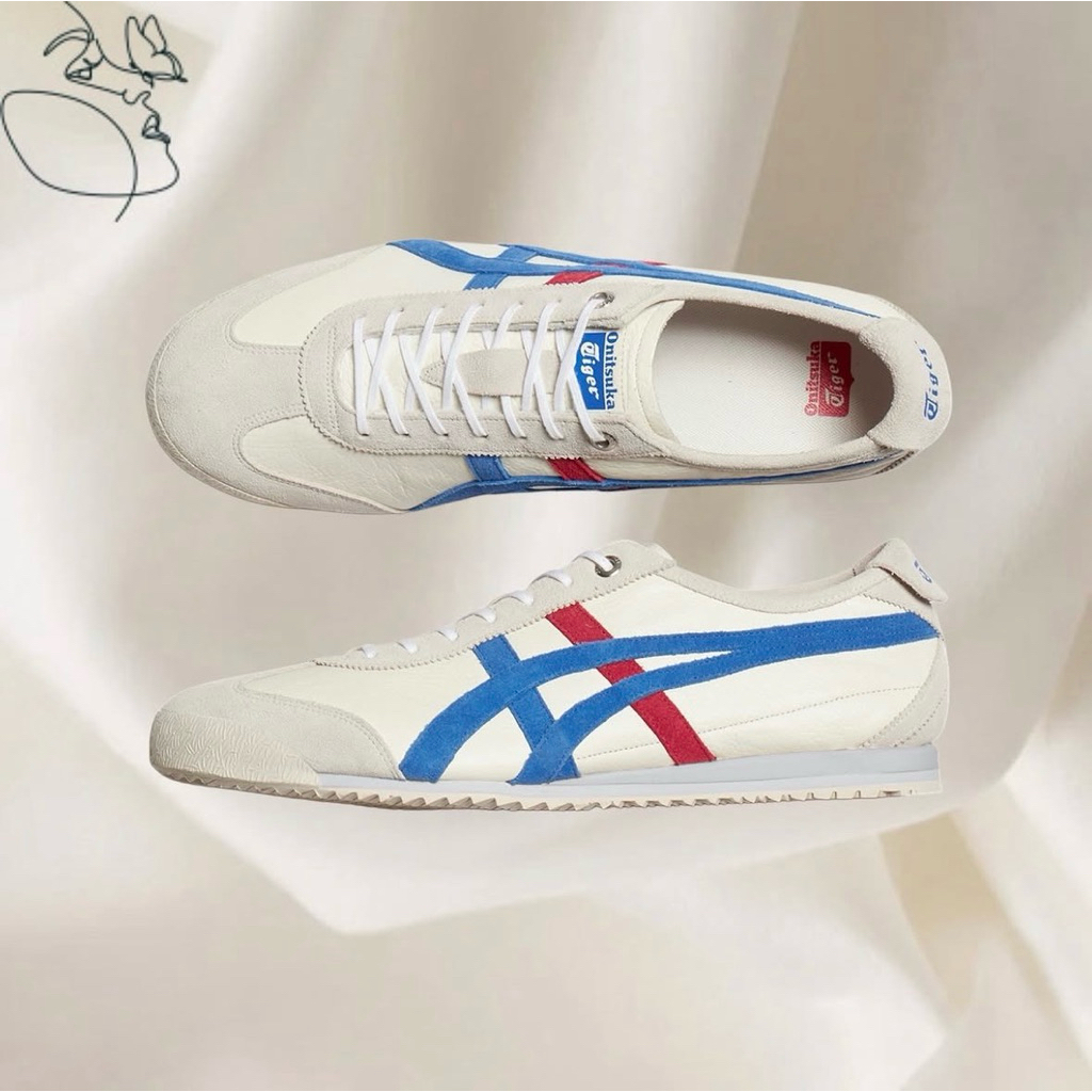 ส่งต่อ รองเท้าผ้าใบ Onitsuka Tiger - MEXICO 66 SD VIN in White/Blue