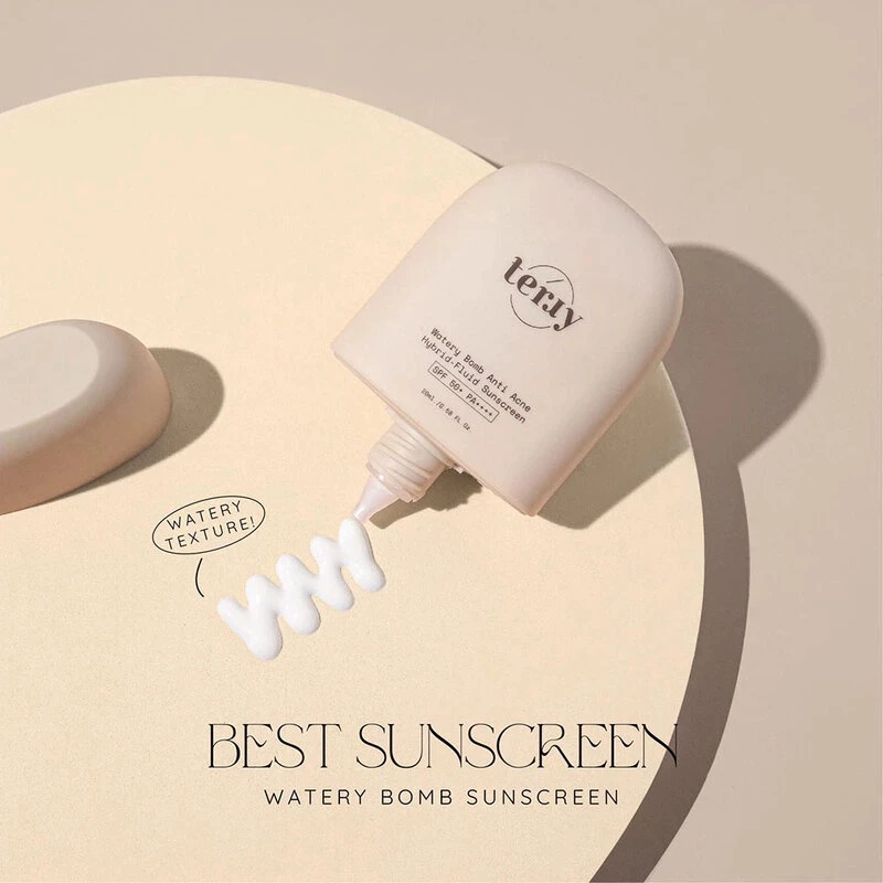 กันแดดเธอร์รี่ บางเบา ซึมไวเกลี่ยง่าย SPF50 PA++++ สกิน แคร์ ป้องกันแสงแดด 2 อิน 1 thumbnail 5