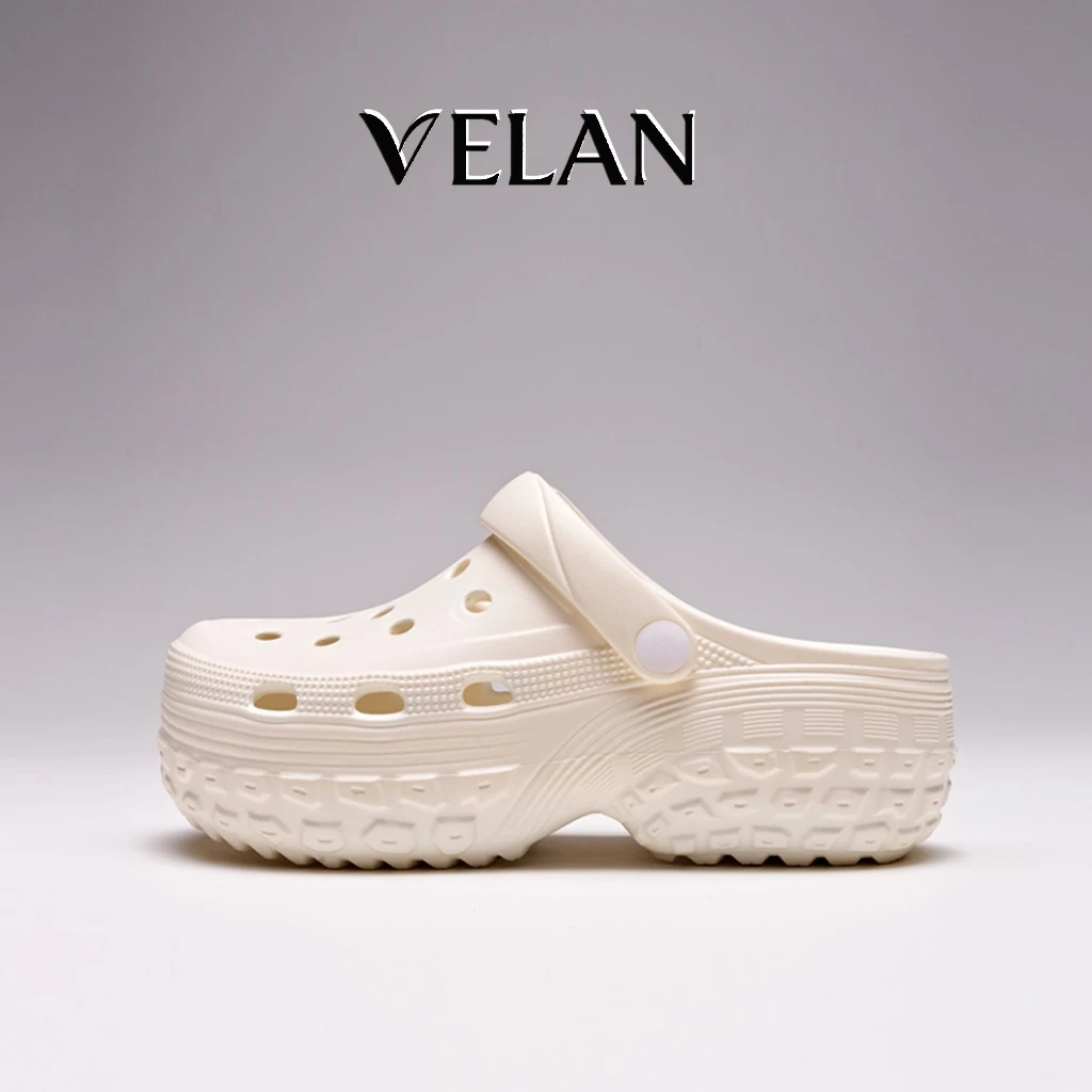 【Velan】🎀พร้อมส่ง🎀รองเท้าแตะผู้หญิง หัวกลม มินิมอล พื้นหนา EVA นุ่มมาก กันลื่น ทรงคลาสสิก ใส่สบาย G8652