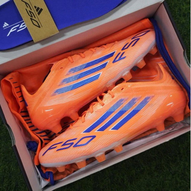 Adidas F50 Elite HG/AG JPN สีส้ม ของแท้ 💯
