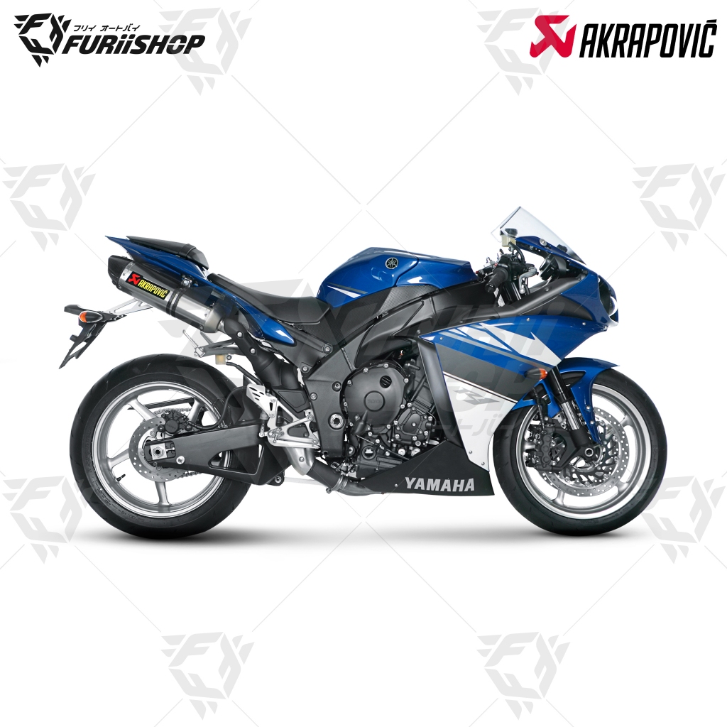 Akrapovic Slip on  For : Yamaha R1 09-14