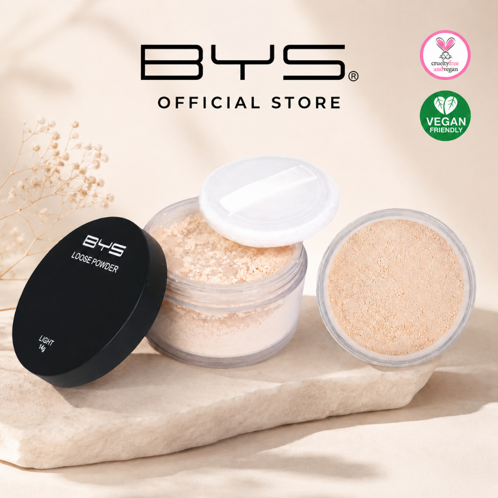 BYS Loose Powder 13g. แป้งฝุ่นโปร่งแสงละเอียด ไม่อุดตัน เบอร์ Light