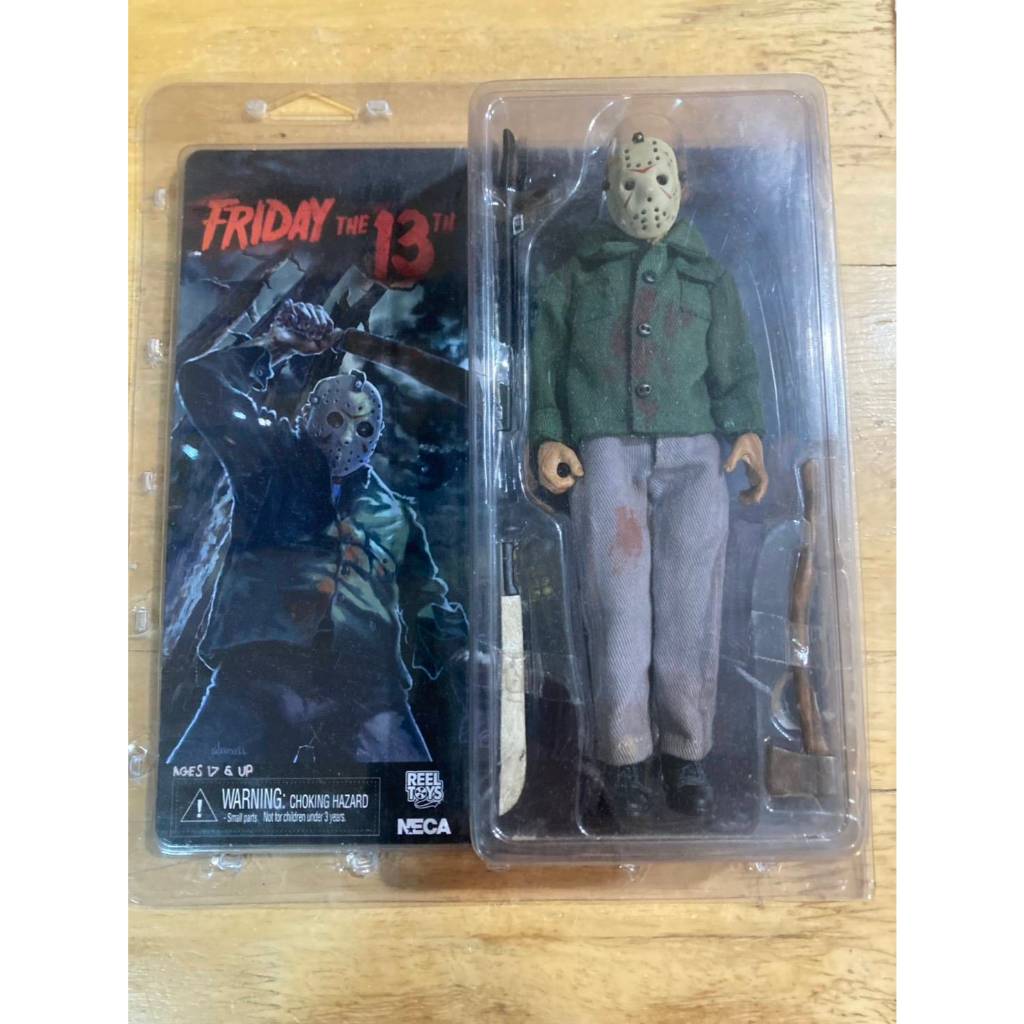 Jason Friday The 13th NECA Retro Figure  Jason Voorhees Friday The 13th NECA Retro Figure ฟิกเกอร์ J