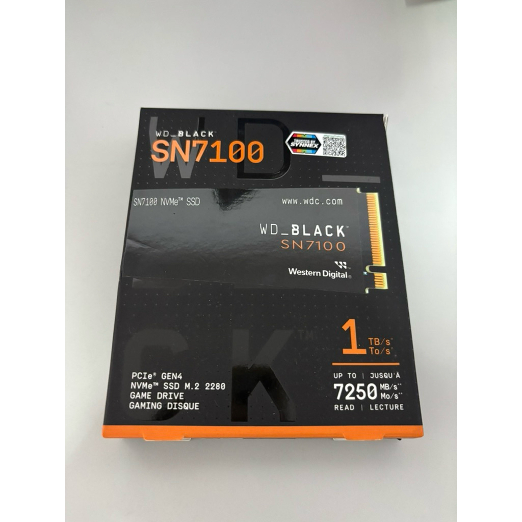 WD SN7100 1T (ประกัน4ปี) มือ2ใช้น้อย
