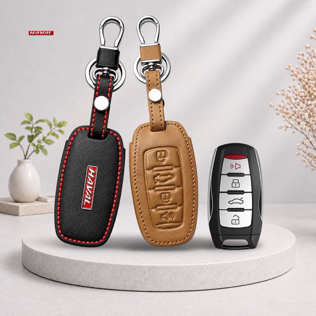 ซองหนังแท้ ใส่กุญแจรีโมทรถยนต์ รุ่นโลโก้เหล็ก Bmw X1,X5,220i Smart Key