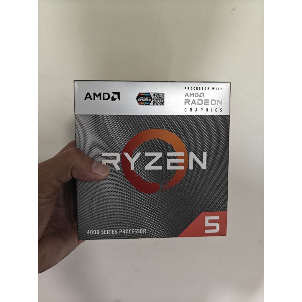 CPU AMD R5 4600G อุปกรณ์ครบกล่อง