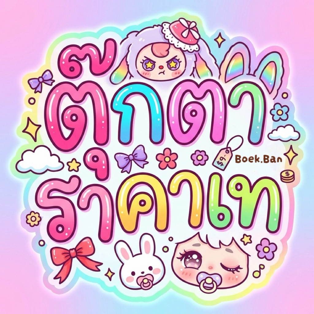 ปล่อยตุ๊กตากล่องสุ่ม ราคาเท