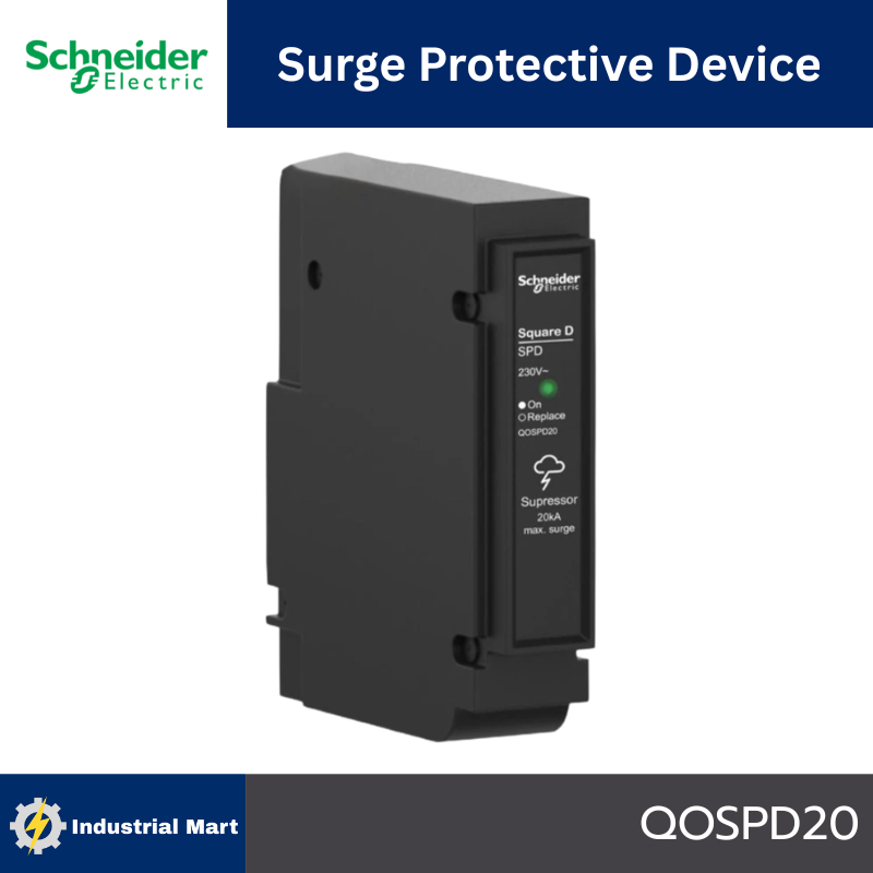 Schneider เสิร์จป้องกันไฟกระชาก (สำหรับตู้โหลดเซ็นเตอร์) Surge Protective Device (SPD) 1P 20kA รหัส 
