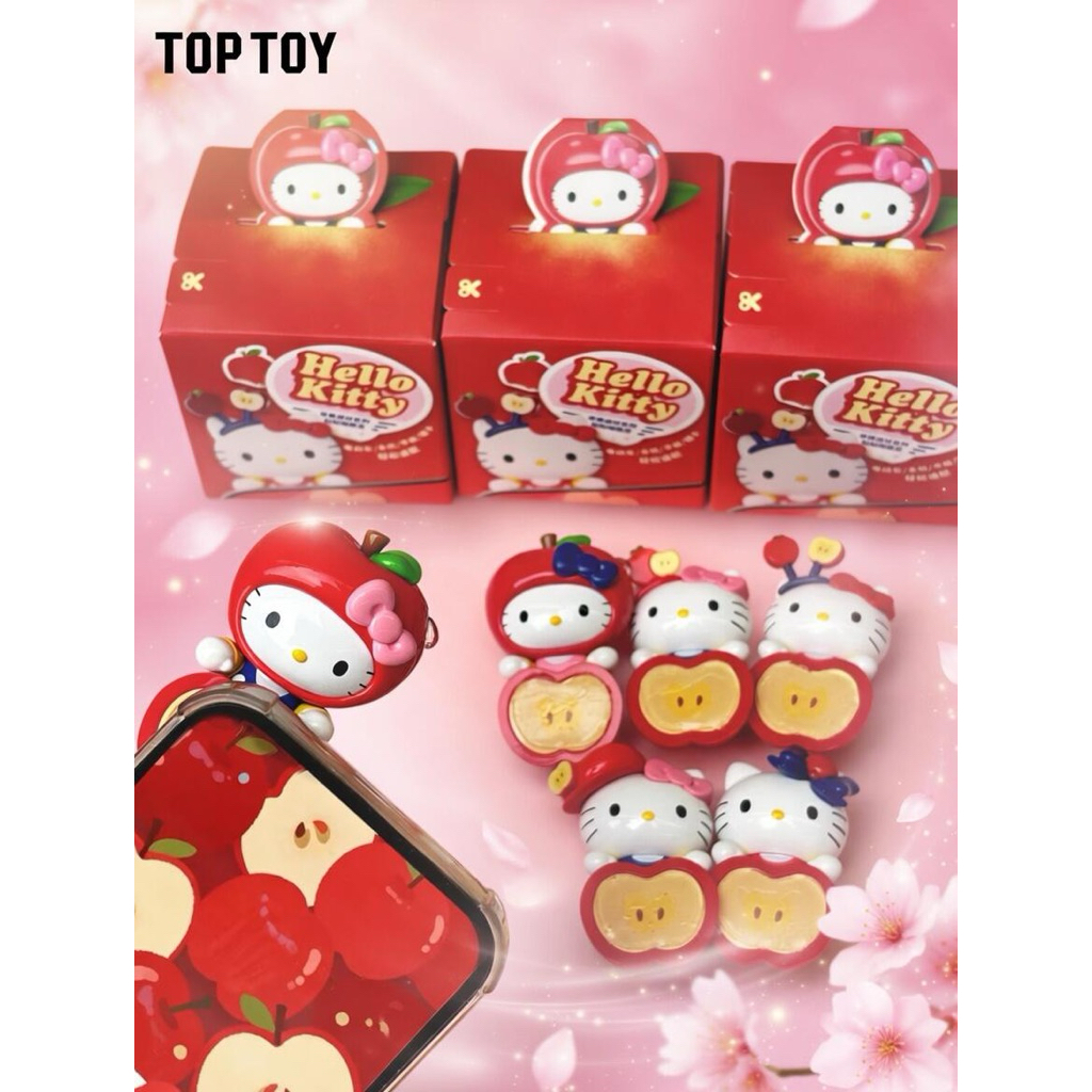 พร้อมส่ง Hello Kitty Apple Party Series แบบจุ่ม