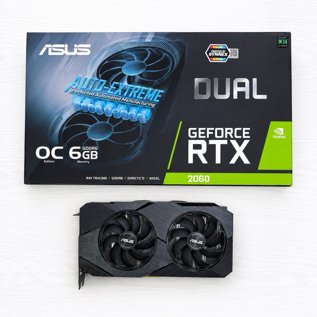 NVIDIA RTX 2060 ประกันยาว สภาพใหม่ ไม่มีตำหนิ