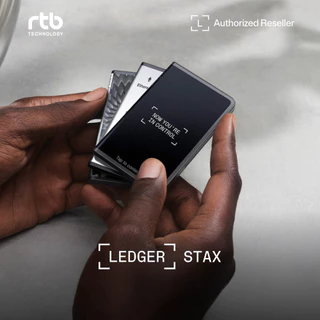 Ledger Stax™ with Ledger Recovery Key ฮาร์ดแวร์วอลเล็ตสำหรับเก็บ Private Key และจัดการคริปโต