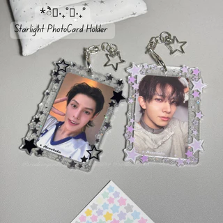 Starlight PhotoCard Holder เฟรมการ์ด กลิตเตอร์รูปดาว