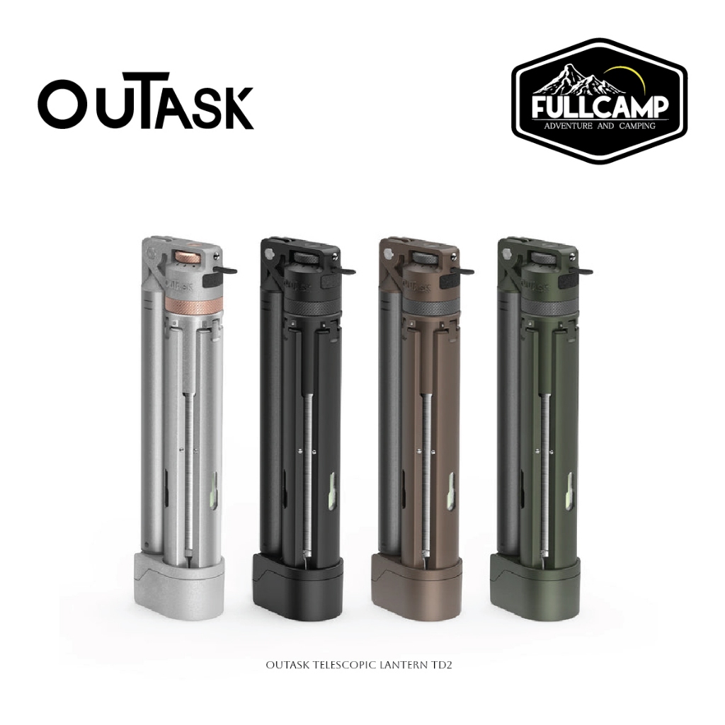 OuTask TD2 Portable Outdoor Lights โคมไฟเอนกประสงค์รุ่นใหม่ ไฟพกพา ไฟแคมป์ ไฟเสายืด ไฟLED