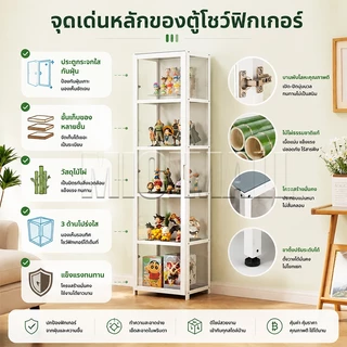 𝑴𝑰𝑪𝑰 ตู้โชว์ ตู้เก็บของ ตู้โชว์สินค้า ตู้รุ่น ประตูเดียว ประตูคู่ คอลเลคชั่น รับน้ำหนักได้ดี ประหยัดพื้นที่