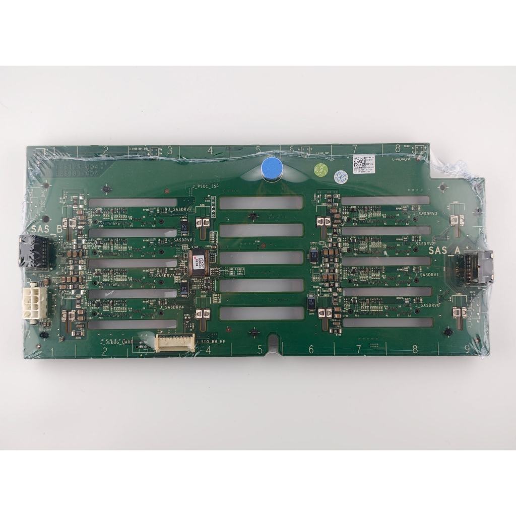 Dell GW464 8 X 2.5" SAS Hard Drive Backplane for PowerEdge T610