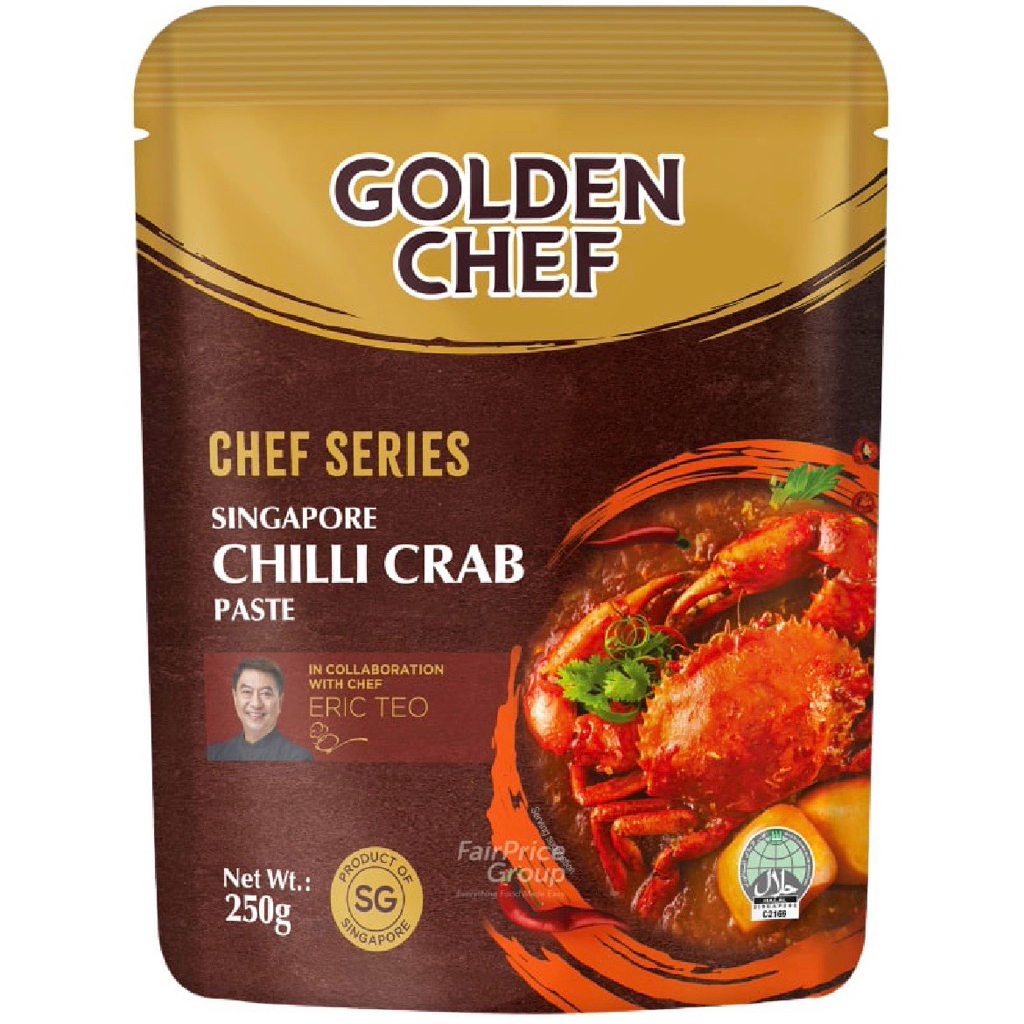 Golden Chef Paste Chili Crab/Mee Rebus Paste/Hainanese Chicken Rice/Singapore Laksa/Chicken Curry/Re
