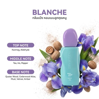 [ ISLAND DAWN + BLANCHE ] PARMAYARD BODY & HAIR MIST สเปรย์ระงับกลิ่นกายและเส้นผม ลดเหงื่อ เพิ่มความหอม