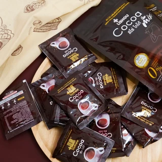 LISHOU COCOA MIX🧉 โกโก้เข้มข้น สูตรไม่มีน้ำตาล หอมอร่อย ดื่มง่าย☕บรรจุ 15 ซองตัวช่วยเติมความอิ่มระหว่างวัน
