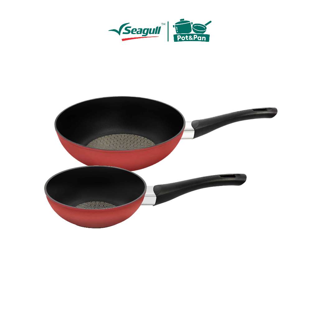 Seagull กระทะทรงลึก กลาดิเอเตอร์ โปร อินดักชั่น Gladiator Pro Deep Fry Pan Induction มีให้เลือก 2 ขนาด