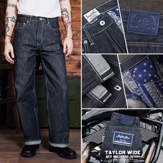 Simple&Raw - Sk863 TaylorWide 16oz. ทรงขากว้าง