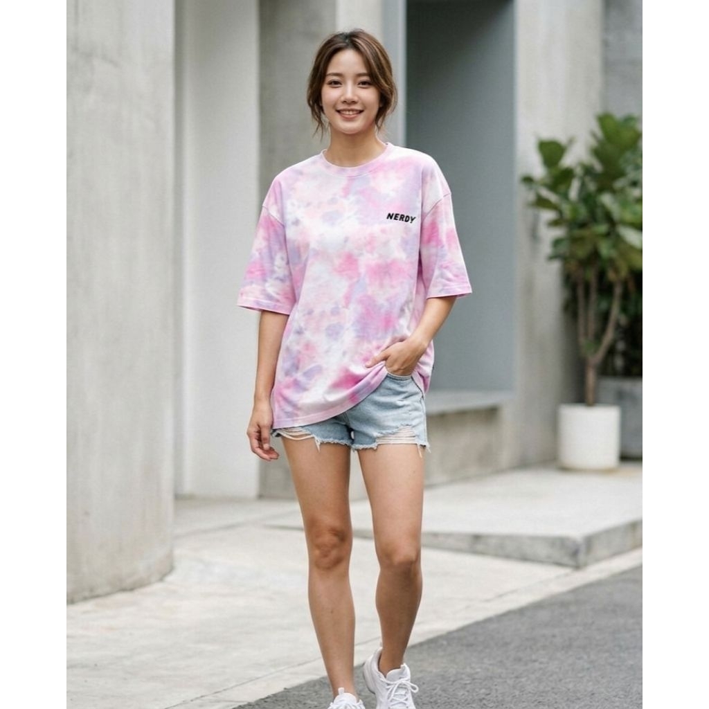 เสื้อยืด Nerdy แท้ ป้ายครบลายสวย