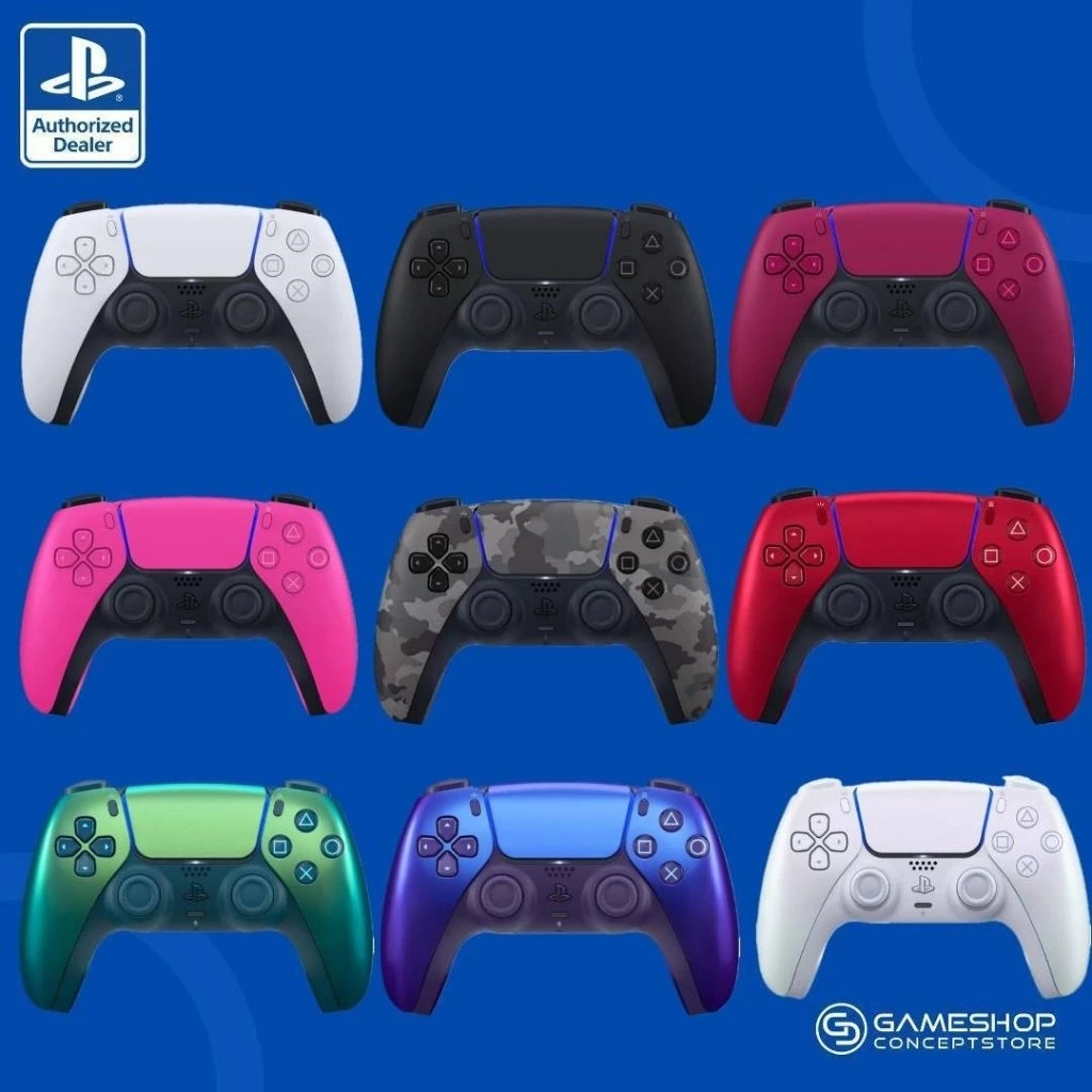 [แถมสายชาร์จ หรือ ขาตั้งจอย] PlayStation : จอย PS5 DualSense Wireless Controller ประกันศูนย์ Sony ไทย 1 ปี