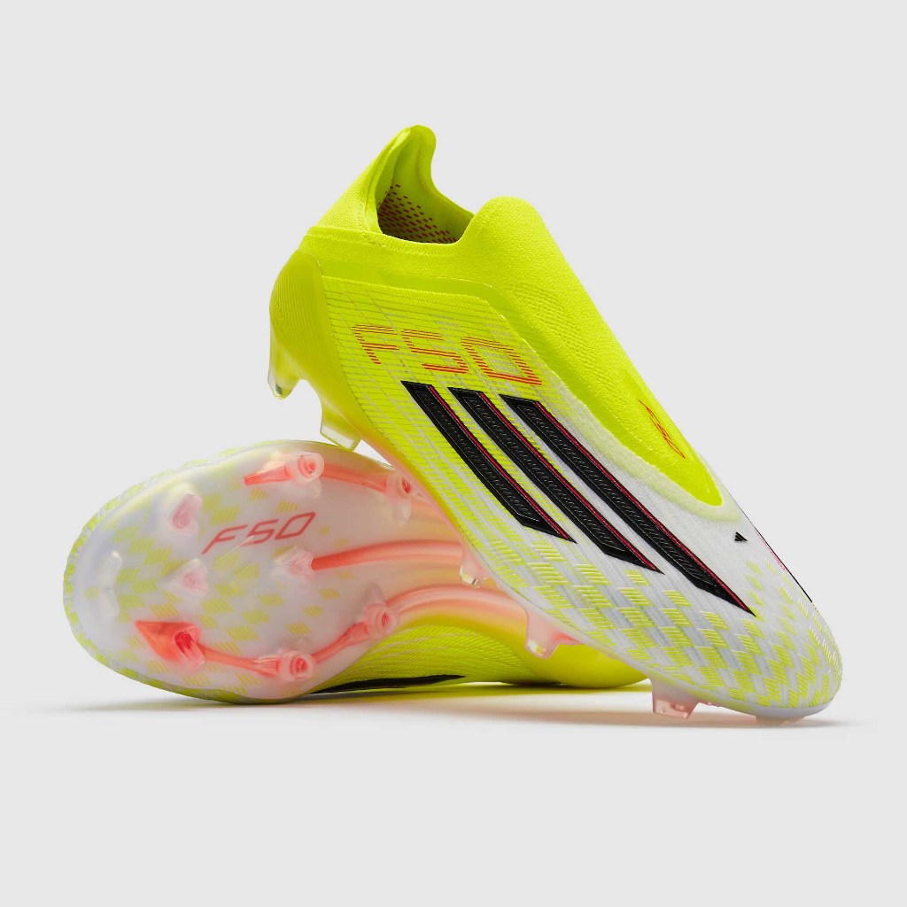 สตั๊ด รองเท้าฟุตบอลไร้เชือก Adidas F50 Elite Laceless FG