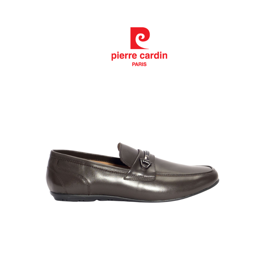 [ใหม่] รองเท้าลองเท้าผู้ชาย Pierre Cardin หนังวัวแท้ หนังนุ่มระบายอากาศ พื้นยางกันลื่น 529