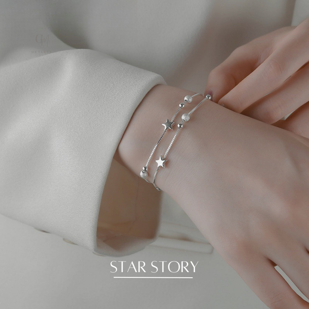 OUTLETS ล้างสต็อกจากโรงงานตรง กำไล Star Story กำไลแฟชั่น กำไลเงิน กำไลข้อมือผู้หญิง สร้อยข้อมือเงิน