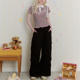 Nineties Design : Playful Long Pants กางเกงขายาว รุ่น Crayo
