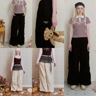 Nineties Design : Playful Long Pants กางเกงขายาว รุ่น Crayo