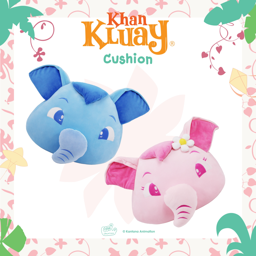 CUSHION (KHAN KLUAY) หมอน ก้านกล้วย ชบาแก้ว