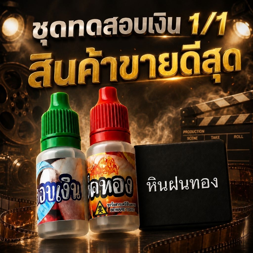 ถูกที่สุด!!  ชุดทดสอบทอง ชุดเซฟสุดๆ