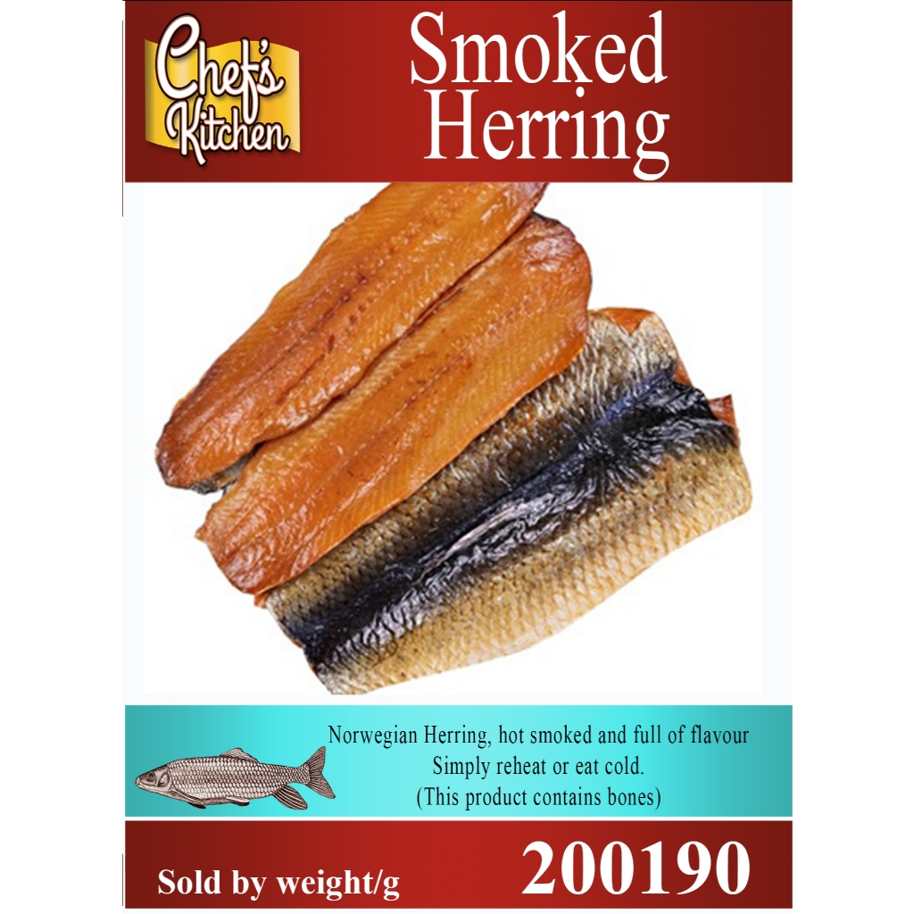 🐟Smoked Herring (Kippers) 2x approx 100g - ปลาแฮริ่งรมควัน (คิปเปอร์) 2ชิ้น 100กรัม🐟