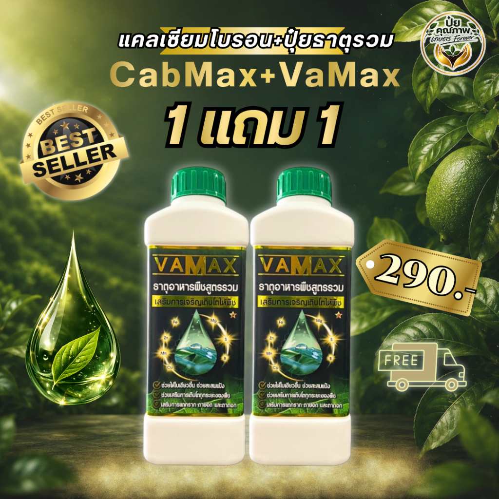 [1แถม1] VaMax+VaMax ปุ๋ยธาตุรวม แถม ปุ๋ยธาตุรวม