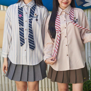 LITTLE KOREA - รุ่น Ester ยาว 18.5” 12 สี XS-3XL เอว 23” ถึง 33” กระโปรงเทนนิส มีซับใน