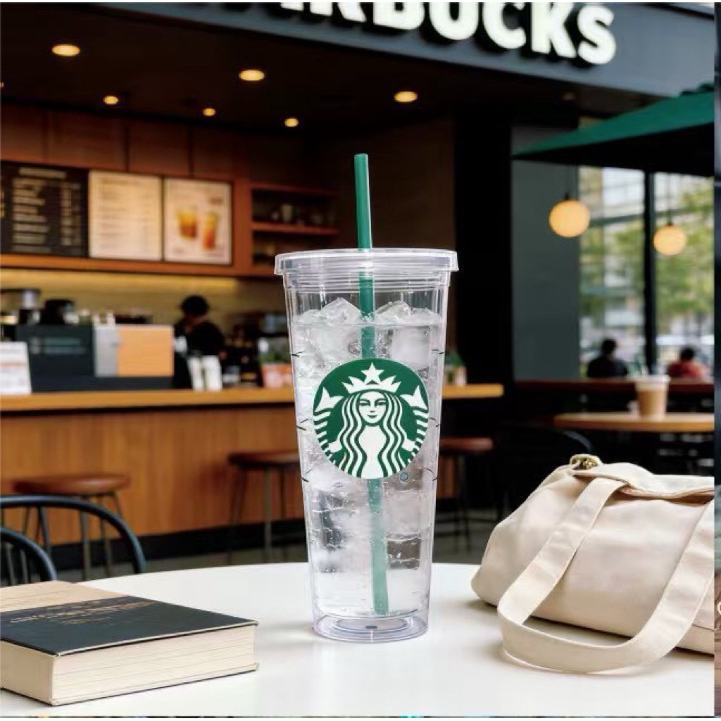 แก้วน้ำStarbucks ใสใบใหญ่ 700ml