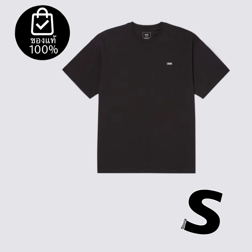 เสื้อยืดVANS SMALL VANS LOGO TEE BLACK สินค้ามีประกันแท้
