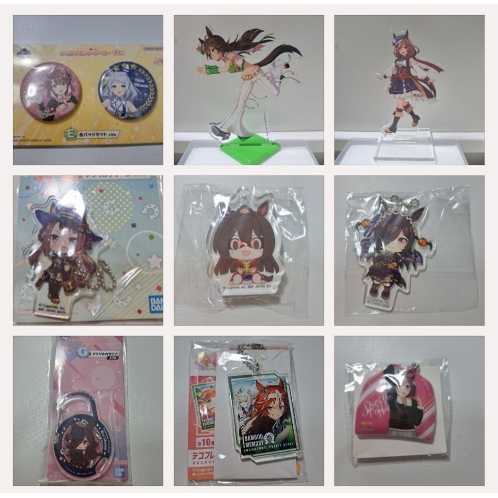 [ของสะสมสาวม้า][ทุกชิ้นของแท้ 100%] สาวม้า– Uma Musume Pretty Derby Bandai Spirits