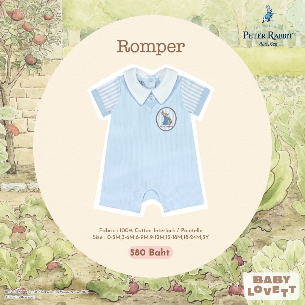 [Babylovett] 21 (Ep.3) Peter Rabbit - Romper