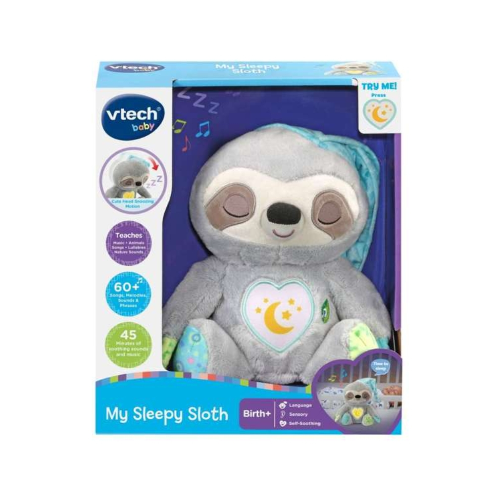 VTECH MY SLEEPY SLOTH ของเลนตุ๊กตาผ้านุ่ม