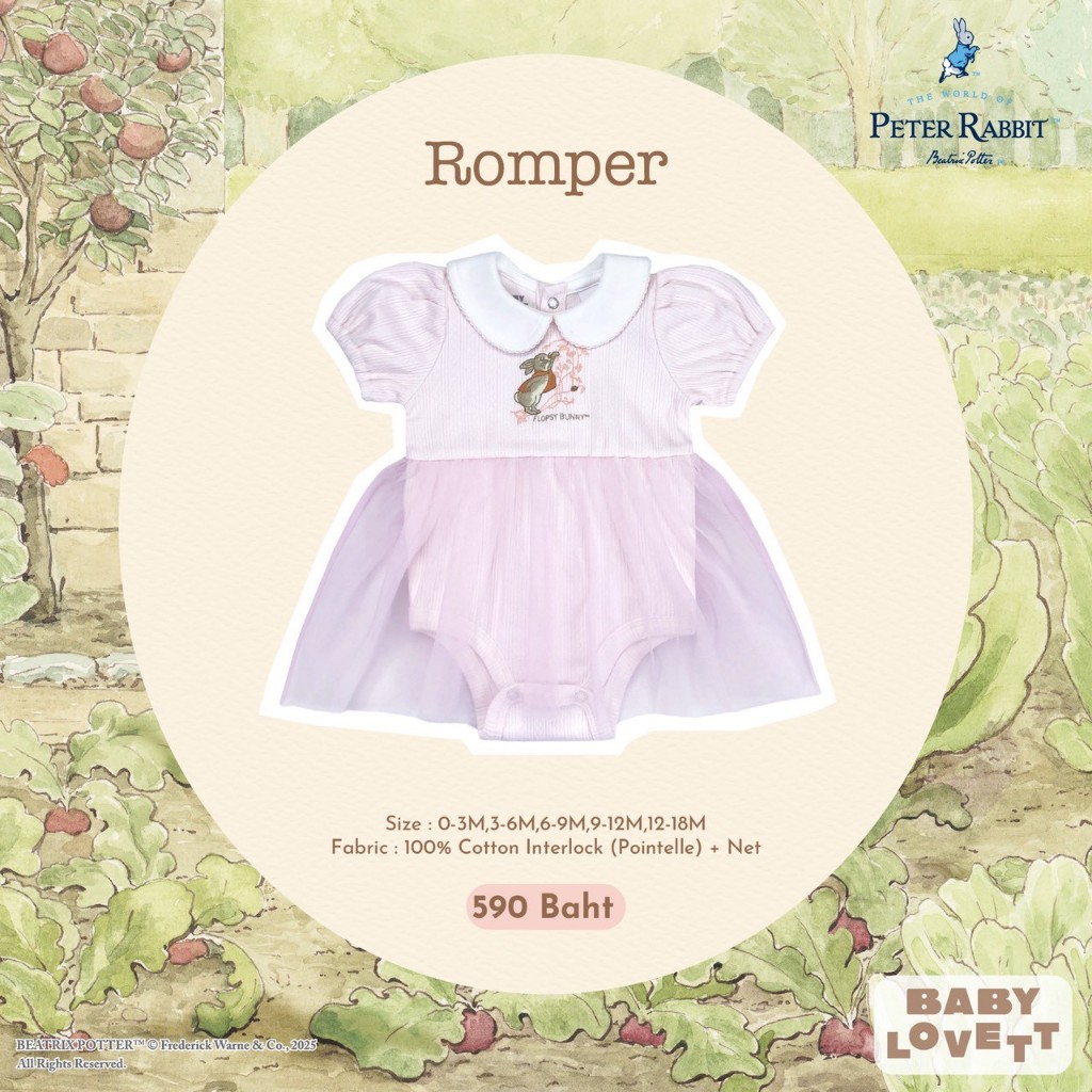 [Babylovett] 22 (Ep.3) Peter Rabbit - Romper