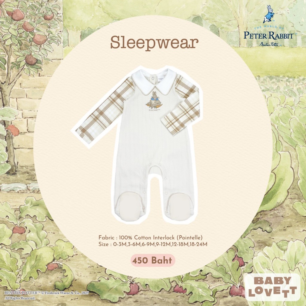 [Babylovett] 26 (Ep.3) Peter Rabbit - Sleepwear