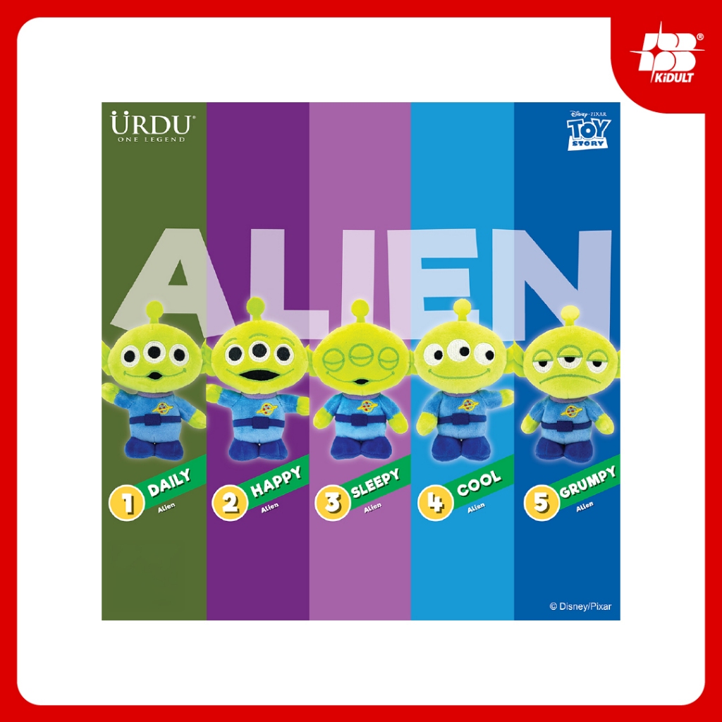 (UD474986) "URDU DISNEY ACTION SOFTOY SERIES PART 5 - ALIEN(BLIND BOX, TOTAL 5 STYLES)" แบบสุ่ม