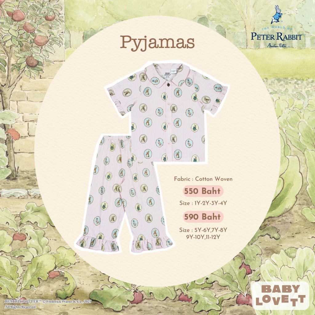 [Babylovett] 30 (Ep.3) Peter Rabbit - Pyjamas