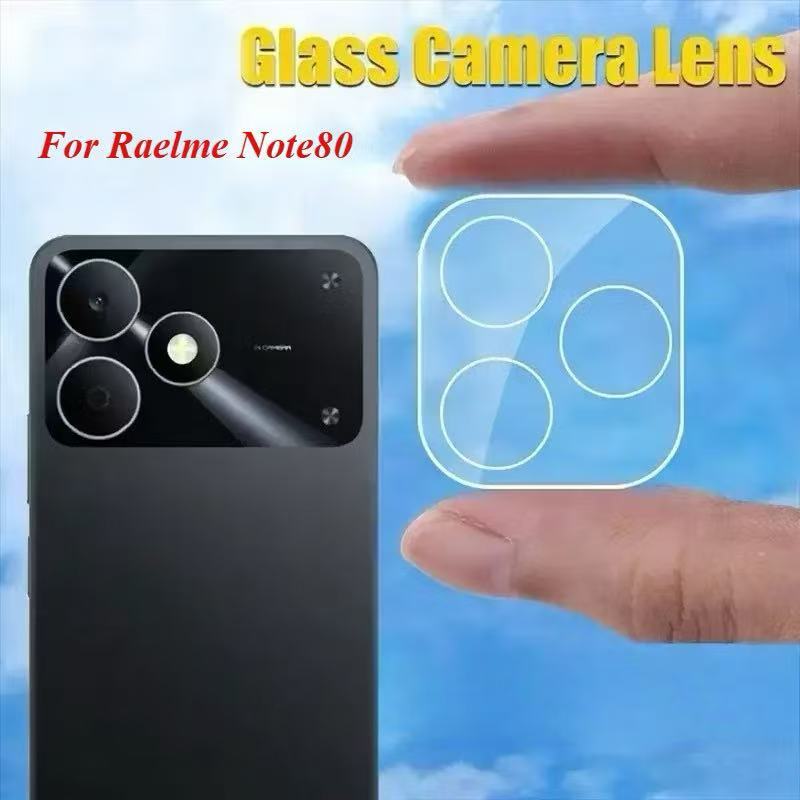 ฟิล์มกระจกกันรอย เลนส์กล้อง เต็มเลนส์ Oppo Realme C55 C53 C51 Note50 Note70 Note80
