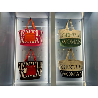 GENTLEWOMAN🌈ของแท้จากshop Gentlewoman กระเป๋าผ้า Tote Bag📍สินค้าของแท้จากShop