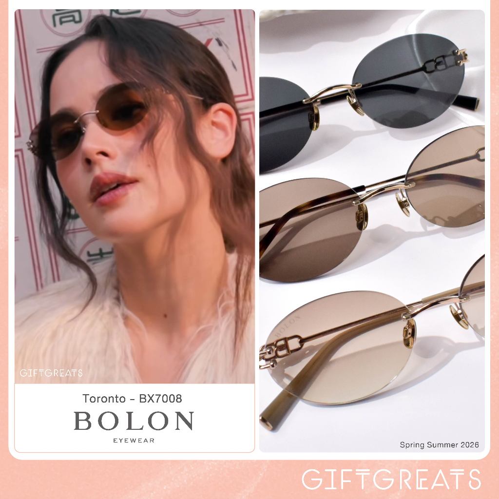 แว่นกันแดด BOLON Toronto BX7008 - SS26  Bolon Eyewear Sunglasses โบลอน กันแดด